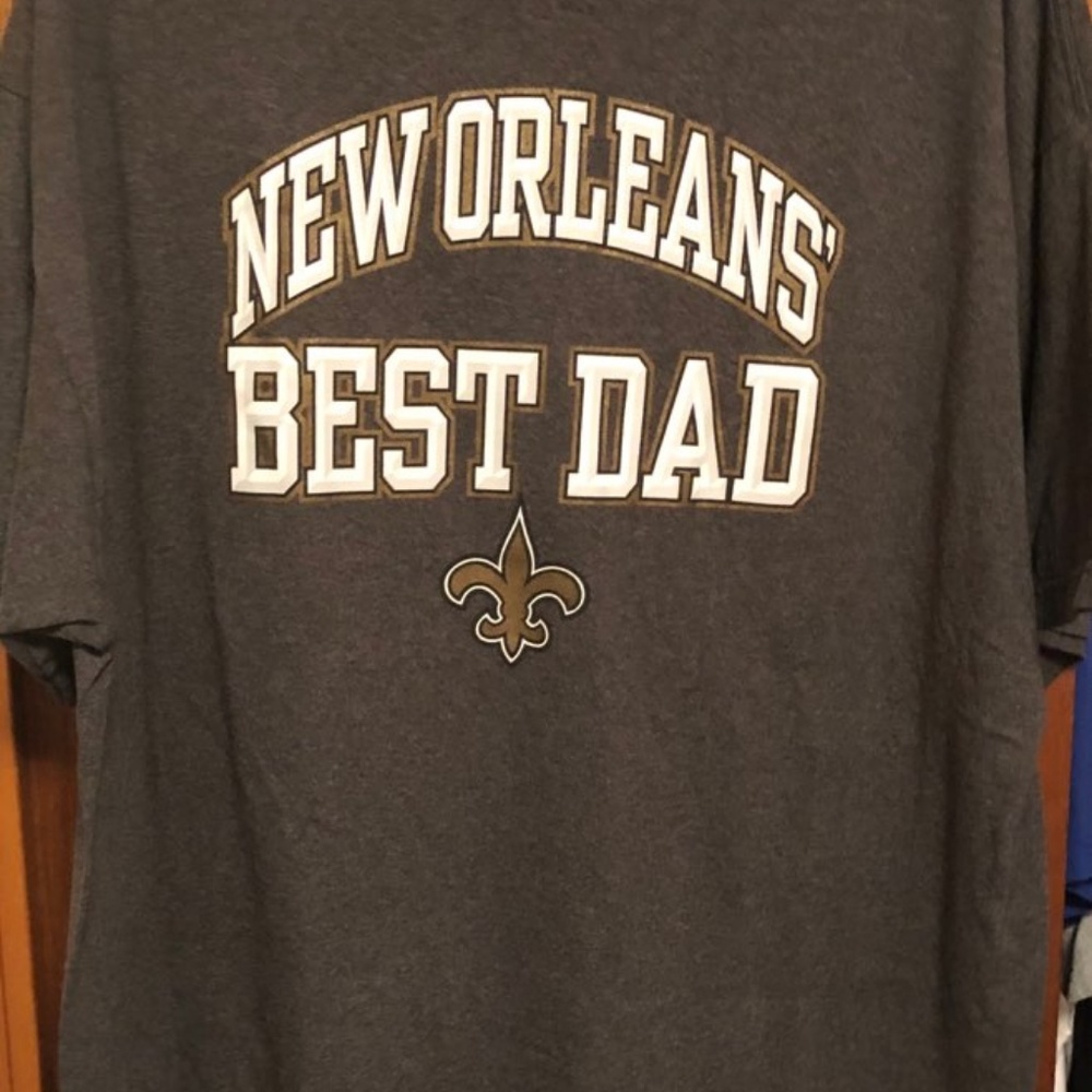 Mens NFL Team Apparel New Orleans Saints Best Dad